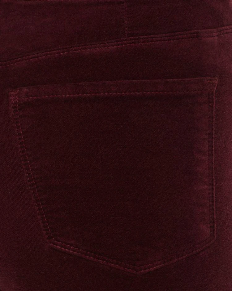 商品J Brand|Natasha Super Skinny Velvet Jeans in Deep Mulberry - 100% Exclusive,价格¥749,第4张图片详细描述