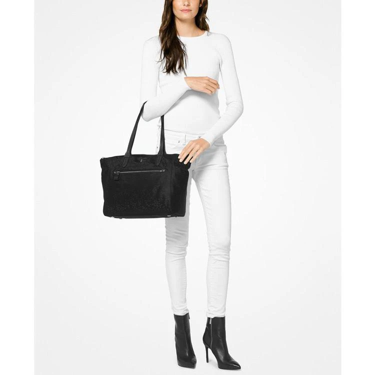 商品Michael Kors|MICHAEL  Nylon Kelsey Top Zip Large Tote,价格¥427,第2张图片详细描述