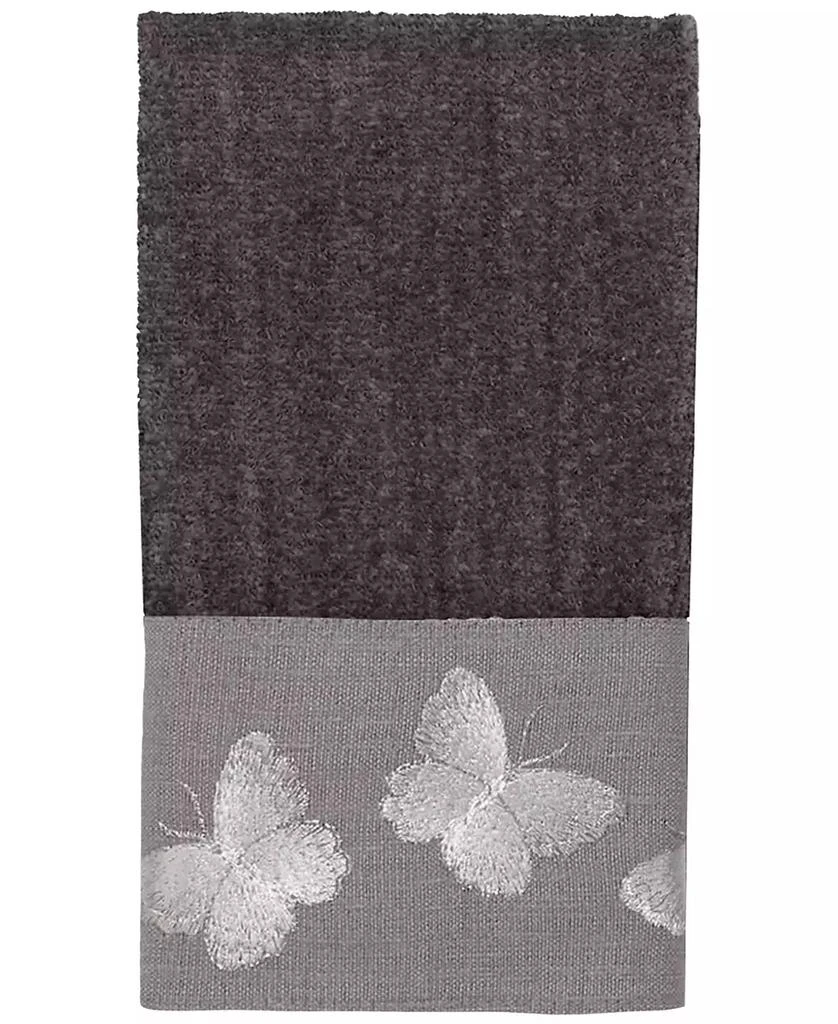 商品Avanti|Yara Butterfly Bordered Cotton Bath Towel, 27" x 50",价格¥88,第1张图片