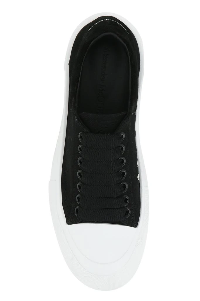 商品Alexander McQueen|Alexander McQueen Deck Plimsoll Sneakers,价格¥2739,第4张图片详细描述