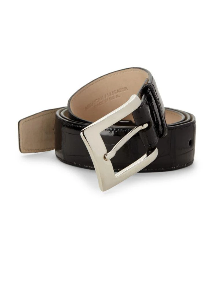 商品Abas|Genuine American Alligator Leather Belt,价格¥1117,第1张图片
