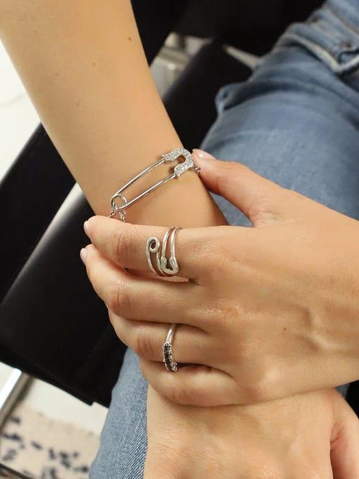 商品August Harmony|Safety Pin bracelet_2color,价格¥410,第1张图片