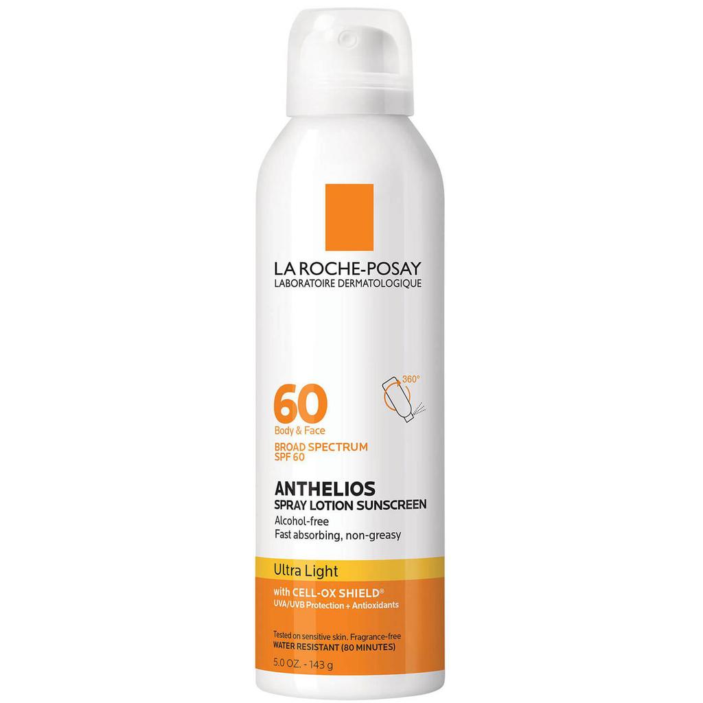 La Roche-Posay Anthelios Ultra-Light Sunscreen Spray Lotion SPF 60商品第1张图片规格展示