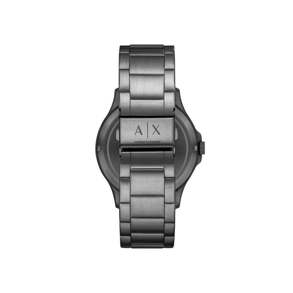 Men's Gray Stainless Steel Bracelet Watch 46mm商品第2张图片规格展示