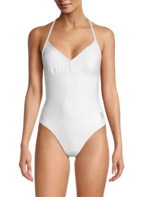 商品DKNY|T-Back One-Piece Swimsuit,价格¥150,第3张图片详细描述