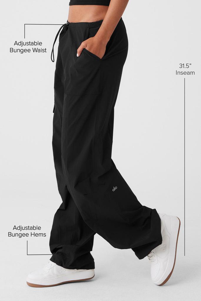 Alo アローヨガ　megastar cargo pant カーゴパンツ Megastar Cargo Pant - Black | ALO