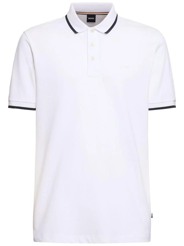 商品Hugo Boss|Parlay 190 Cotton Polo,价格¥457,第1张图片