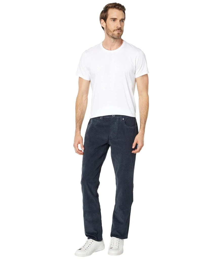 商品Hudson|Blake Slim Straight Zip Fly in Navy Cord,价格¥616,第4张图片详细描述
