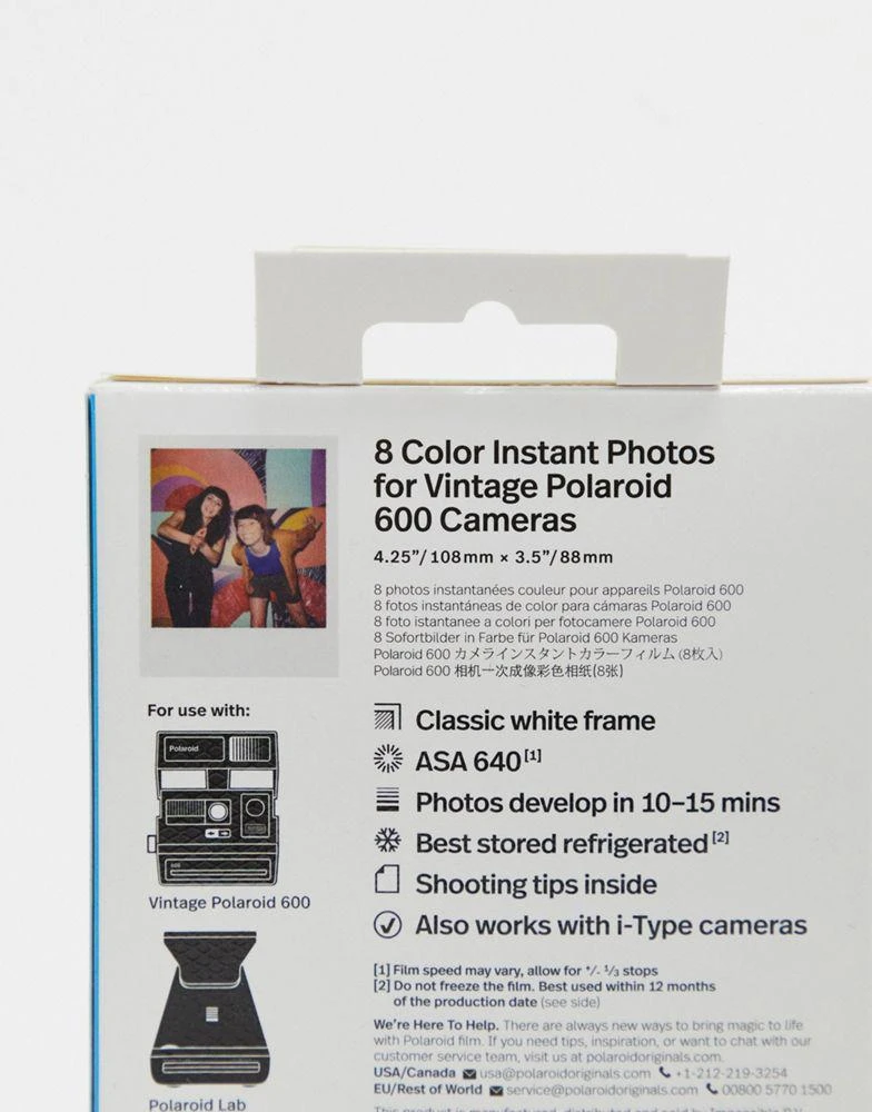 商品Polaroid|Polaroid Originals Colour Film For 600,价格¥163,第4张图片详细描述