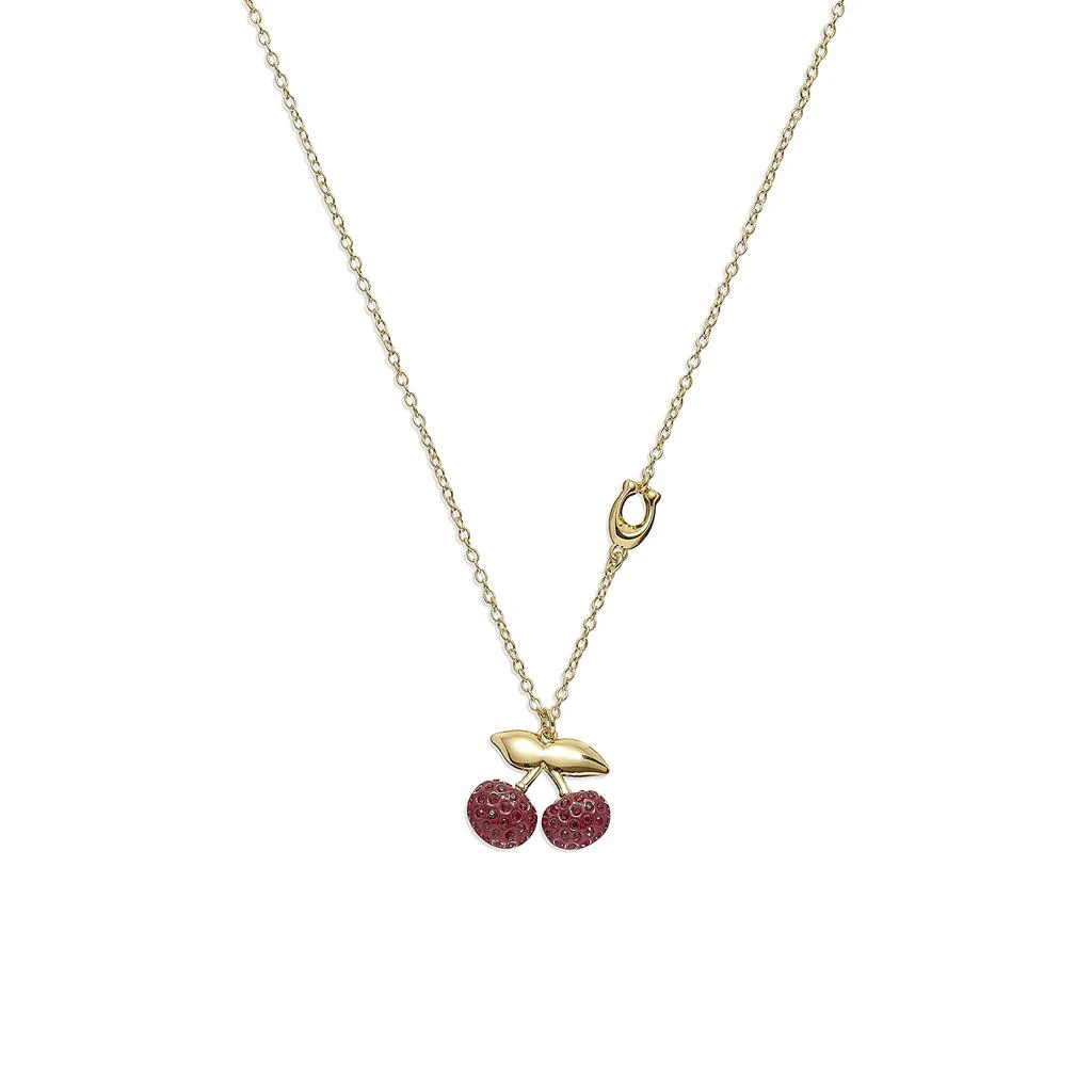 商品Coach|Cherry Pendant Necklace,价格¥712,第1张图片