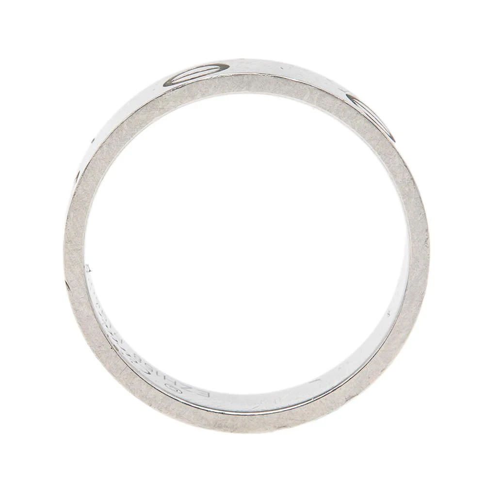 商品[二手商品] Cartier|Cartier Love Platinum Band Ring Size 58,价格¥9976,第4张图片详细描述