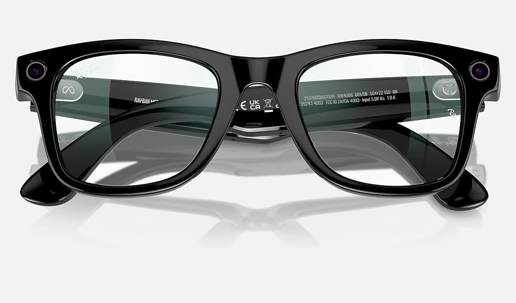 雷朋 Meta Wayfarer 智能太阳镜 方形中性  多款配色 商品