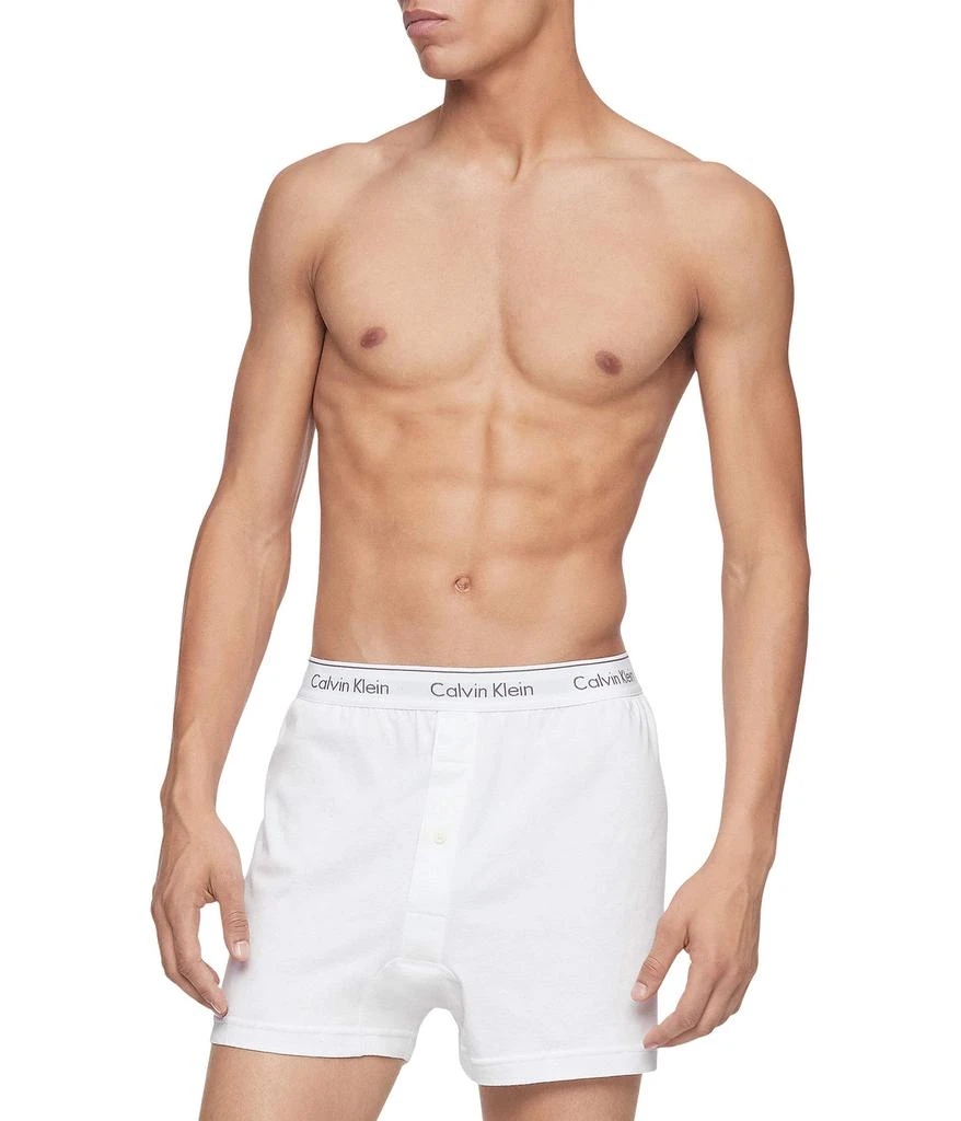 商品Calvin Klein|Cotton Classics Multipack Pack Knit Boxer,价格¥245,第2张图片详细描述