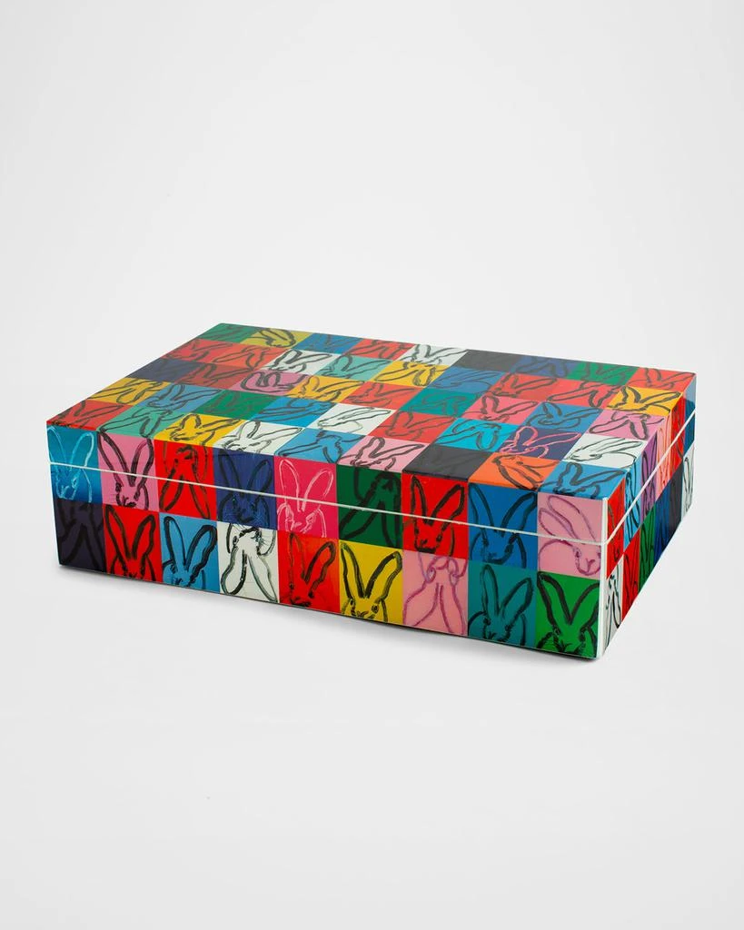 商品Hunt Slonem|Rabbit Rabbit Lacquer Box,价格¥1757,第1张图片