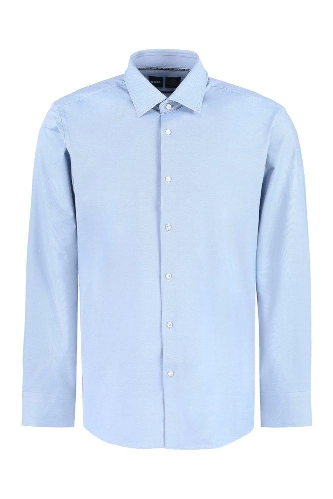 商品Hugo Boss|Hugo Boss Buttoned Long-Sleeved Shirt,价格¥592,第1张图片