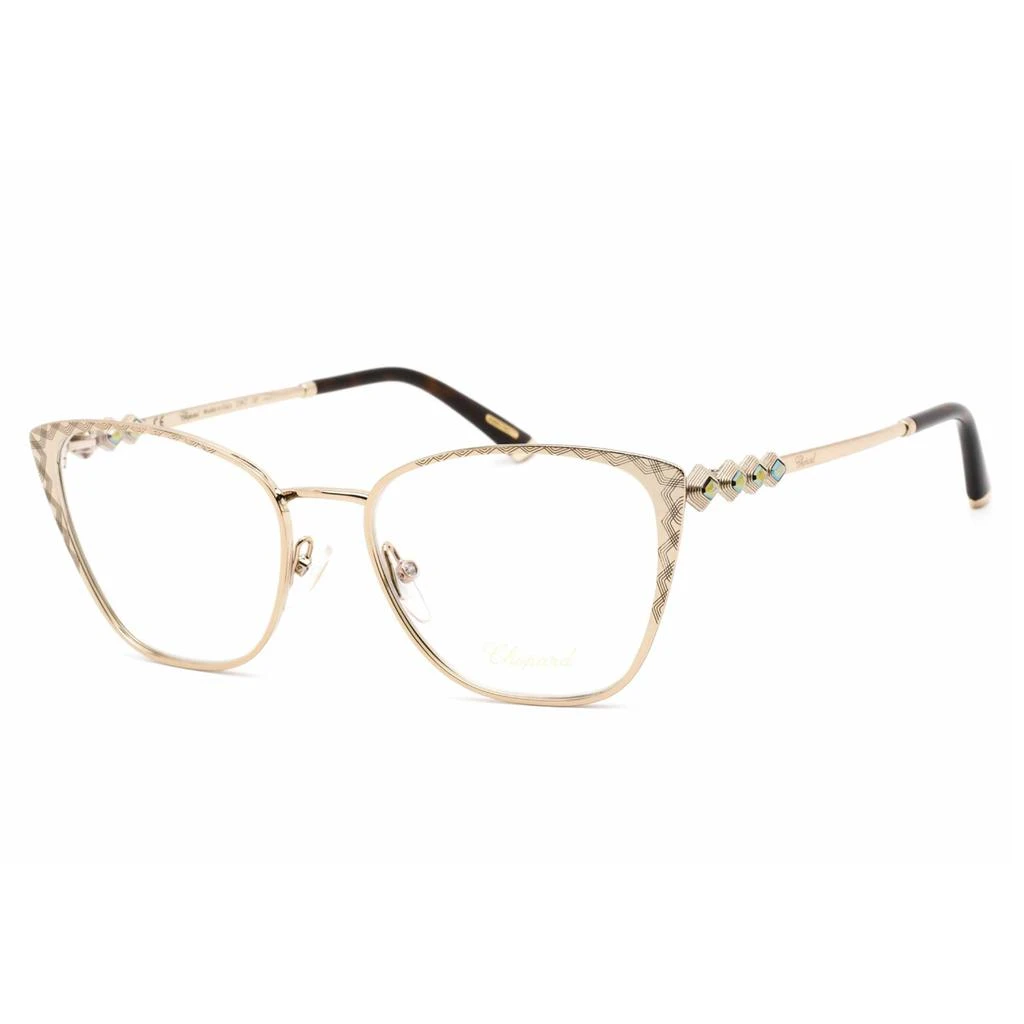 商品Chopard|Chopard Women's Eyeglasses - Silver Cat Eye Full Rim Frame Demo Lens | VCHD51S 0594,价格¥1317,第1张图片