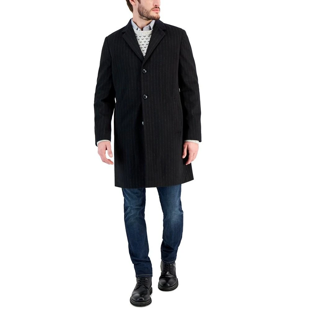 商品Tommy Hilfiger|Men's Modern-Fit Overcoat,价格¥2967,第1张图片