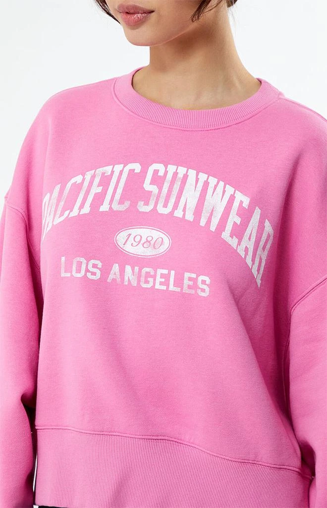 商品PacSun|Vintage Pacific Sunwear Cropped Crew Neck Sweatshirt,价格¥275,第2张图片详细描述