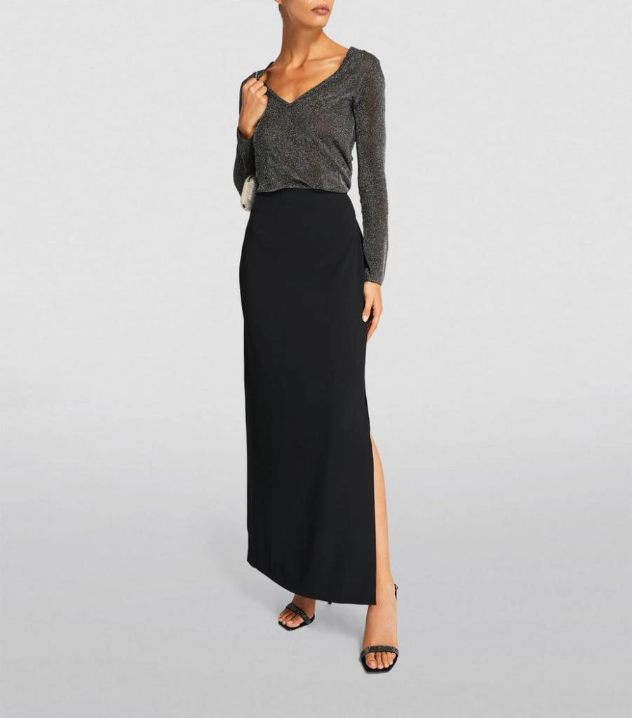 商品St. John|Satin Crepe Maxi Skirt,价格¥3786,第2张图片详细描述