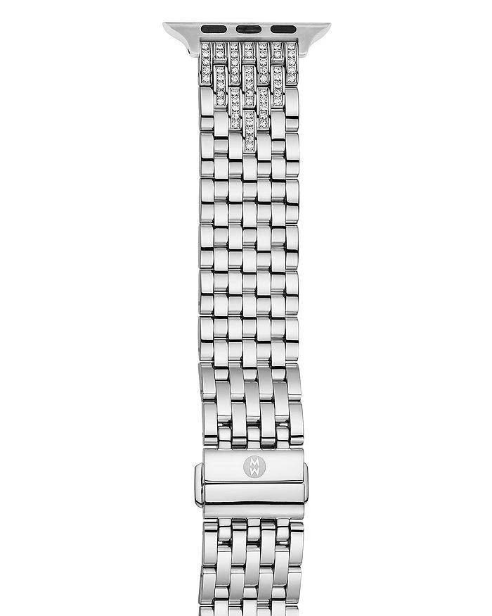 商品Michele|Stainless Diamond Bracelet Band for Apple Watch®, 38/40/41mm and 42/44/45/49mm,价格¥23123,第3张图片详细描述