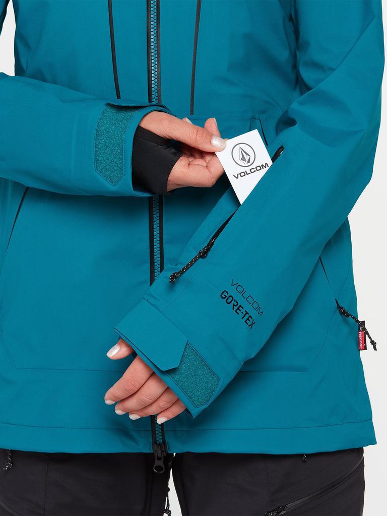 商品Volcom|Womens VS 3L Stretch Gore Jacket - Glacier Blue (2021),价格¥2371,第6张图片详细描述