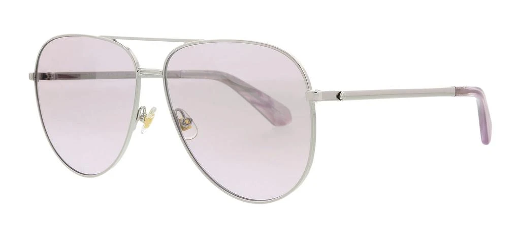 商品Kate Spade|Kate Spade  KS ISLA/G/S B3V E8 Womens Aviator Sunglasses,价格¥793,第2张图片详细描述