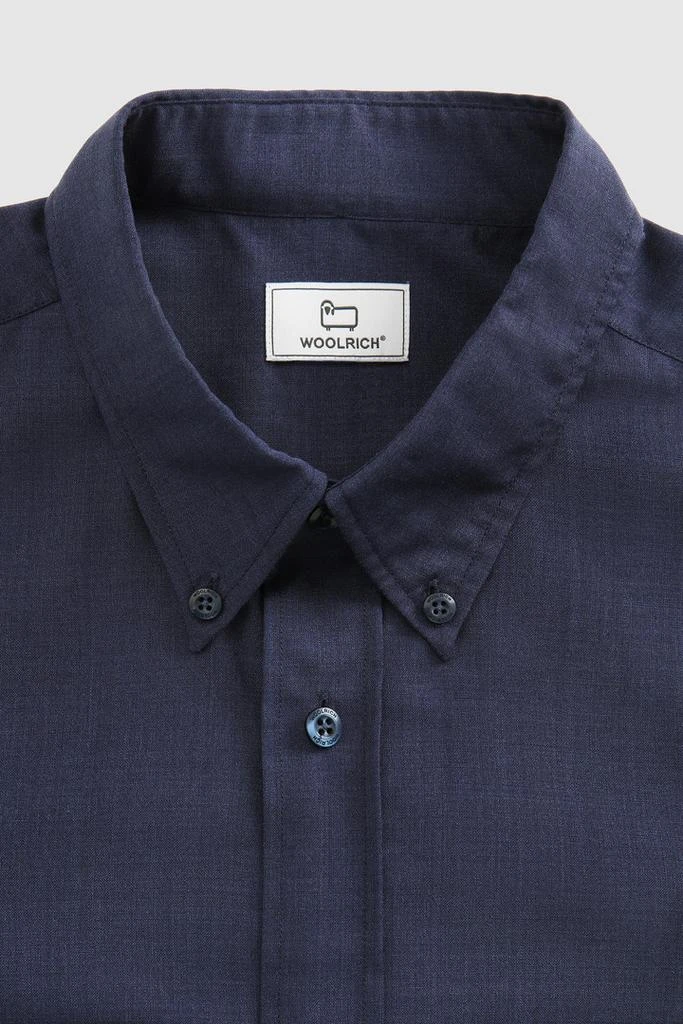 商品Woolrich|Solid Merino Cool Wool Shirt,价格¥1177,第5张图片详细描述