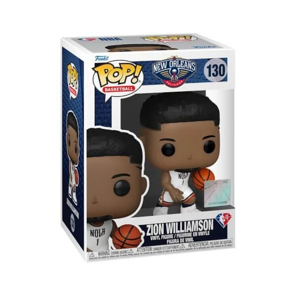 商品Pop! Vinyl|NBA New Orleans Pelicans Zion Williamson Funko Pop Vinyl,价格¥100,第3张图片详细描述