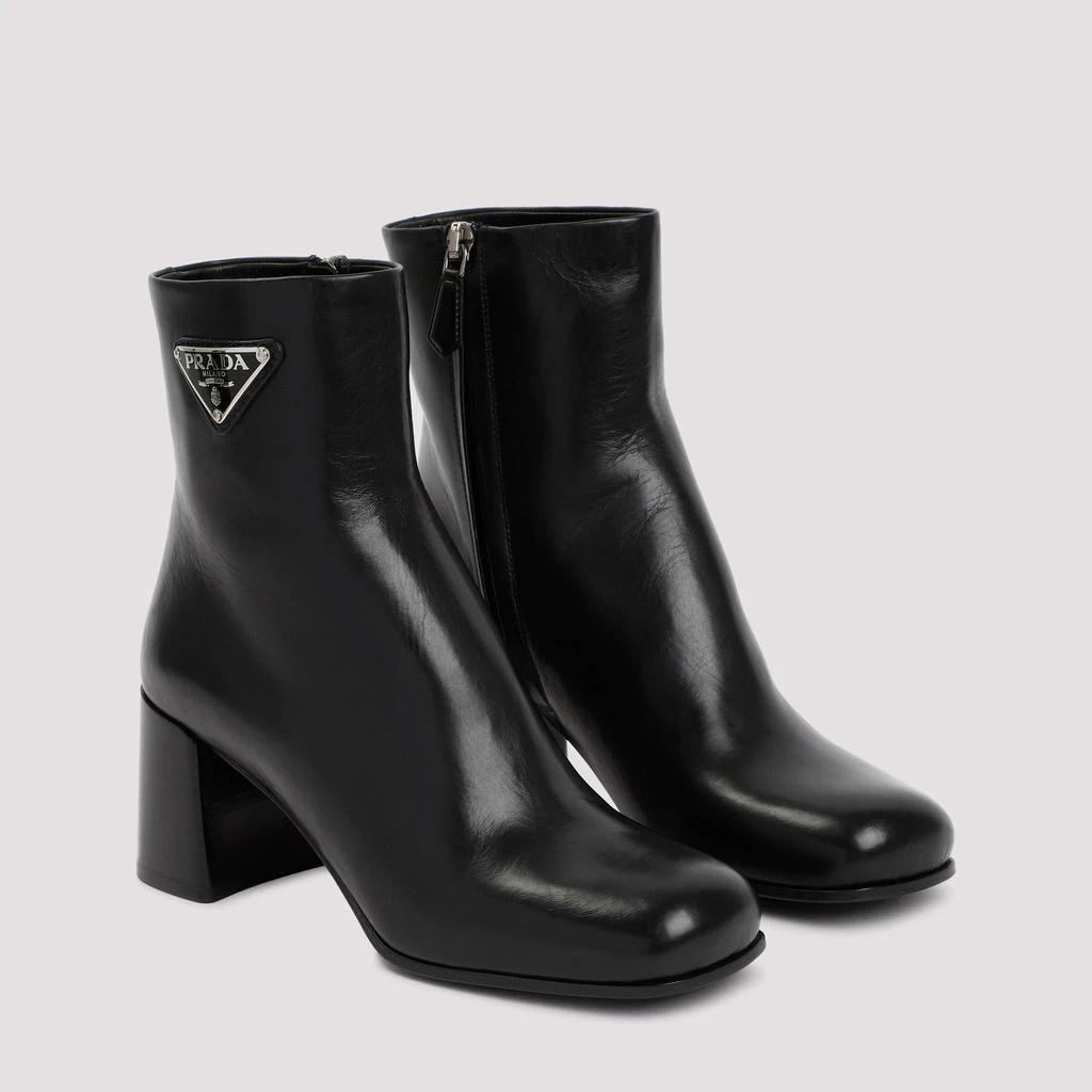 商品Prada|PRADA  LEATHER ANKLE BOOTS SHOES,价格¥7259,第3张图片详细描述