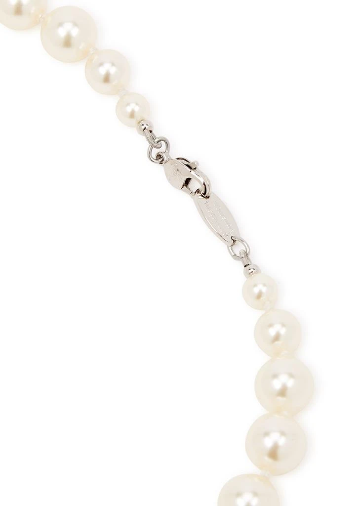 商品Vivienne Westwood|One Row Bas Relief faux pearl choker,价格¥1654,第4张图片详细描述