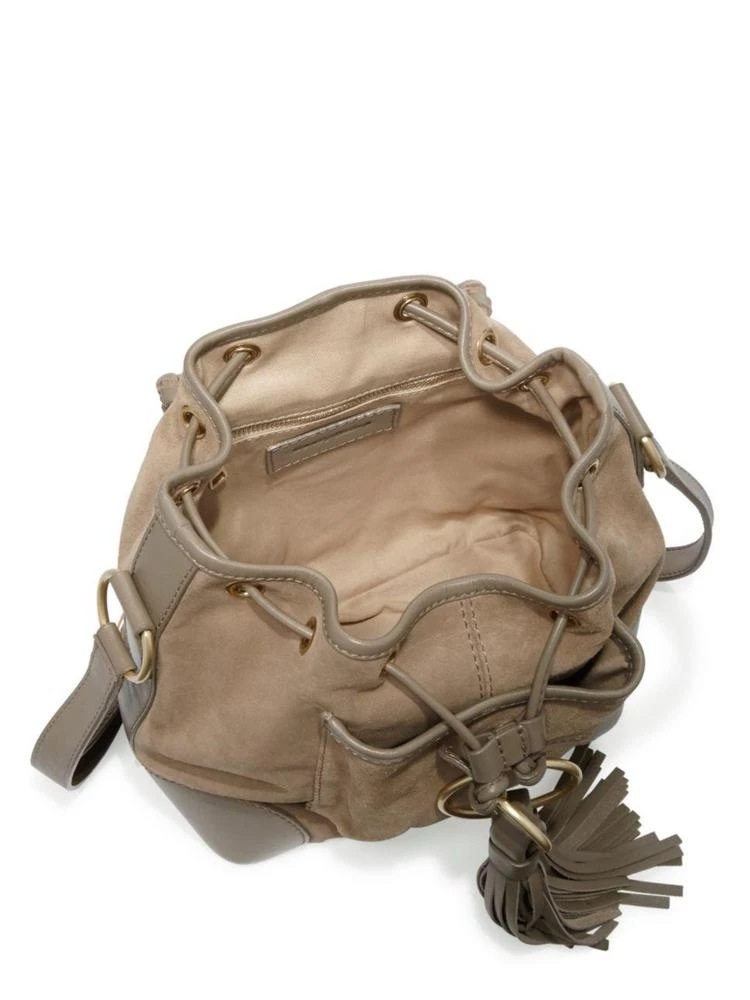 商品See by Chloé|Small Polly Whipstitch Suede & Leather Bucket Bag,价格¥1379,第2张图片详细描述