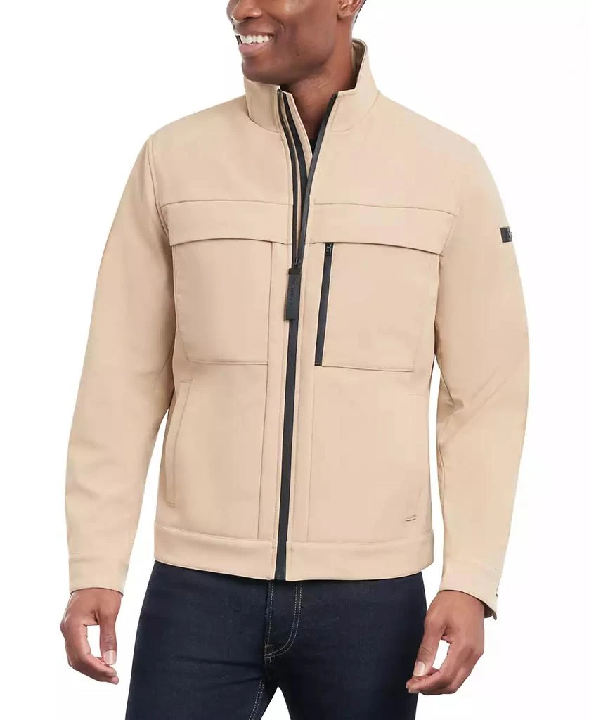 商品Michael Kors|Men's Dressy Full-Zip Soft Shell Jacket,价格¥449,第1张图片