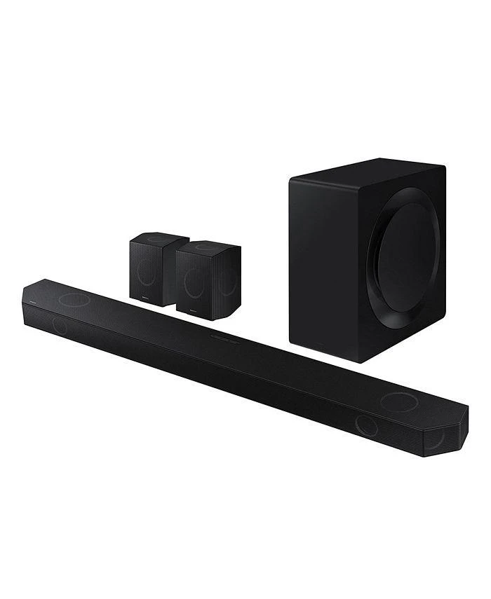 商品SAMSUNG|11.1.4-Channel Wireless Dolby Atmos Soundbar with Wireless Surround Speakers & Subwoofer,价格¥14947,第1张图片