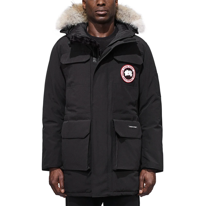 商品[国内直发] Canada Goose|Canada Goose 加拿大鹅 男士黑色羽绒服 4567M-BLACK,价格¥11441,第1张图片