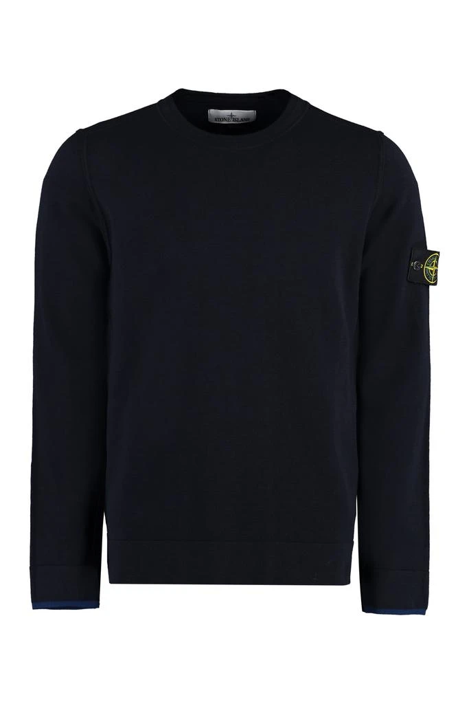 商品Stone Island|Virgin Wool Crew-neck Pullover,价格¥2847,第1张图片