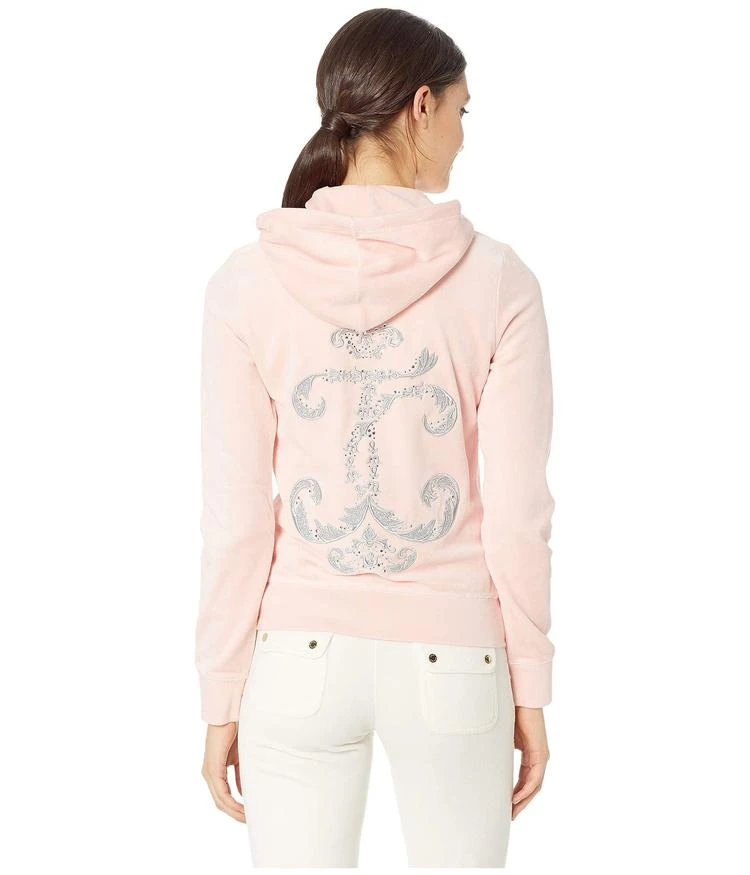 商品Juicy Couture|Track Velour Interwoven Robertson Jacket,价格¥567,第3张图片详细描述