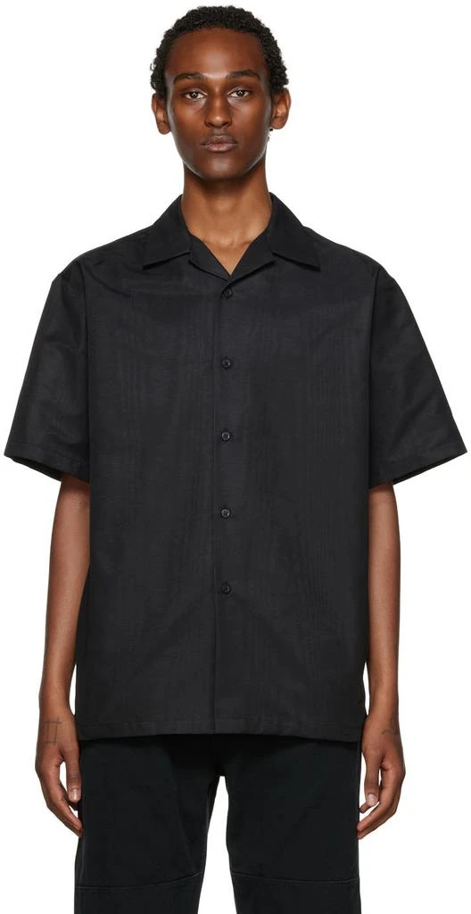 商品MSGM|Black Cotton Shirt,价格¥580,第1张图片