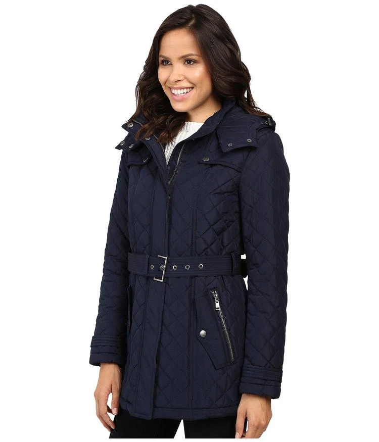 商品Tommy Hilfiger|Quilted Poly Cotton Jacket with Belt,价格¥984,第2张图片详细描述