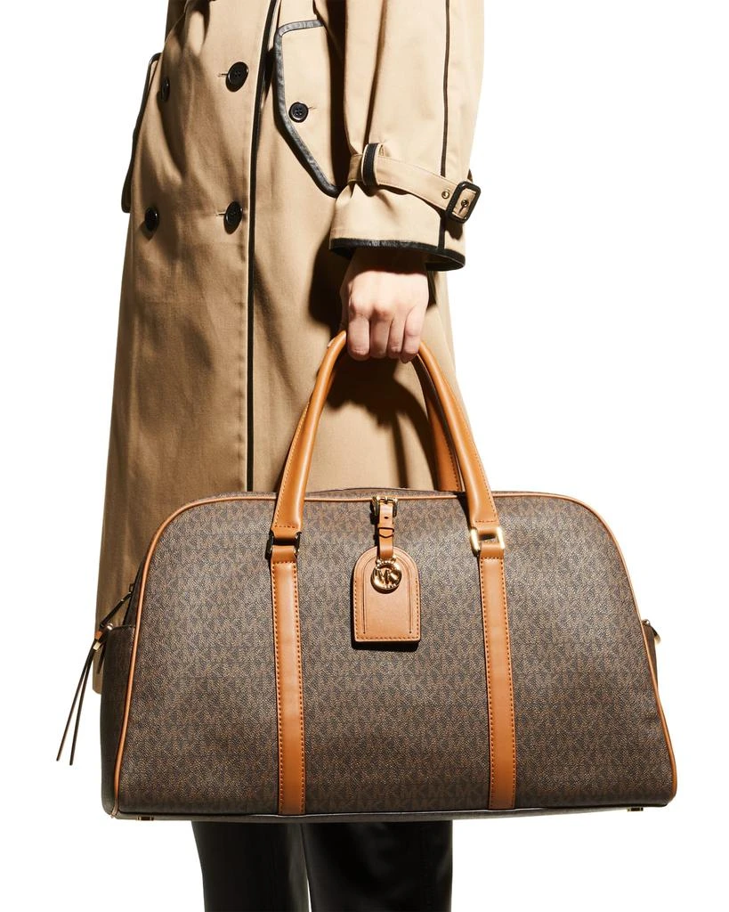 商品Michael Kors|Heritage XL Monogram Weekender Bag,价格¥2682,第4张图片详细描述