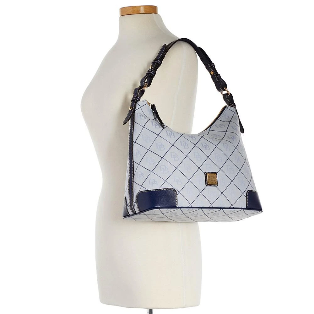 商品Dooney & Bourke|Signature Erica Hobo, Created for Macy's,价格¥717,第2张图片详细描述