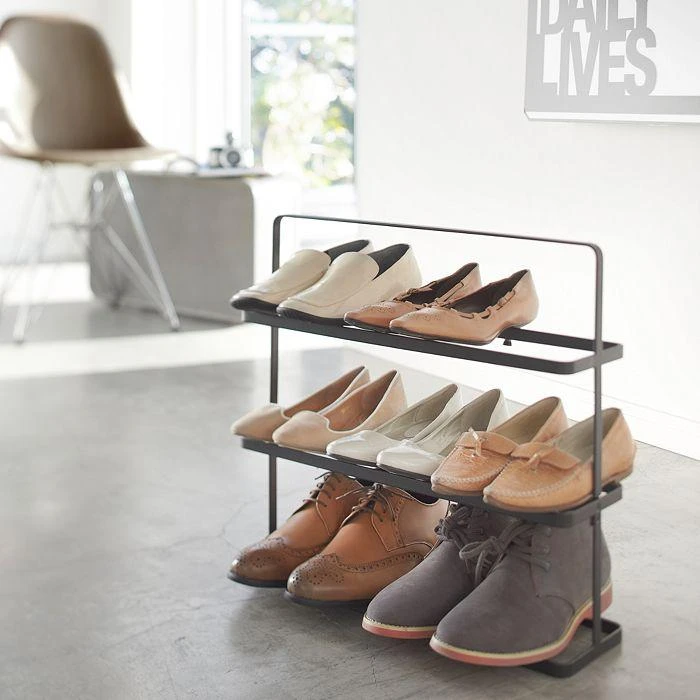 商品Yamazaki|Tower Shoe Rack, Wide,价格¥487,第3张图片详细描述