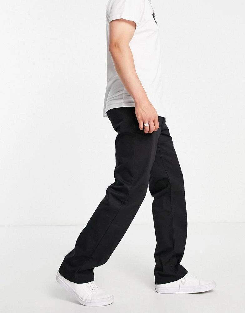 商品Vans|Vans Authentic relaxed fit chino trousers in black,价格¥304,第1张图片