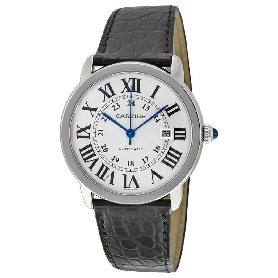 商品Cartier|Ronde Solo Silver Dial Automatic Mens Watch W6701010,价格¥31317,第1张图片