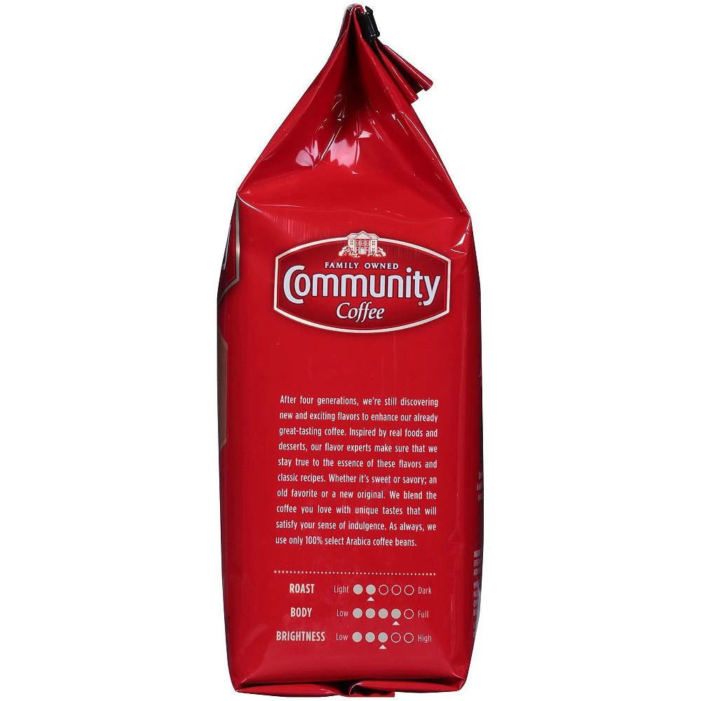 商品Community Coffee|Toasted Hazelnut Medium Roast Premium Ground Coffee, 12 Oz - 6 Pack,价格¥463,第5张图片详细描述