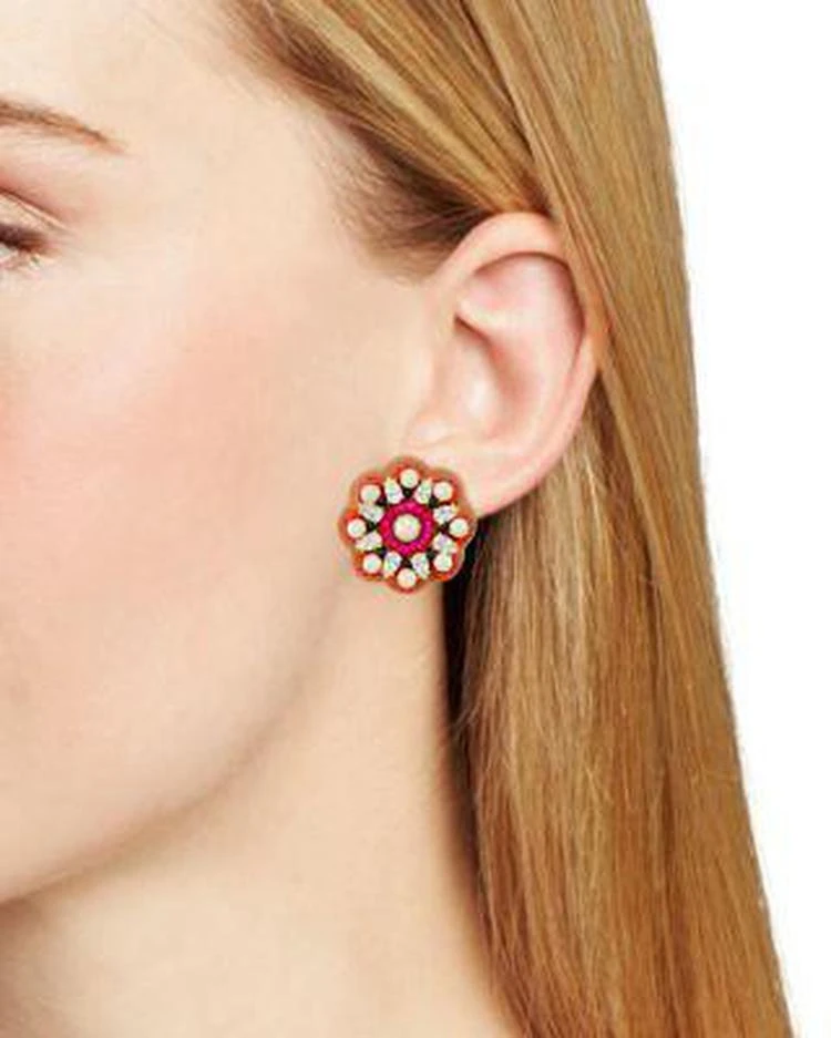 商品Kate Spade|Beaded Button Stud Earrings,价格¥250,第2张图片详细描述