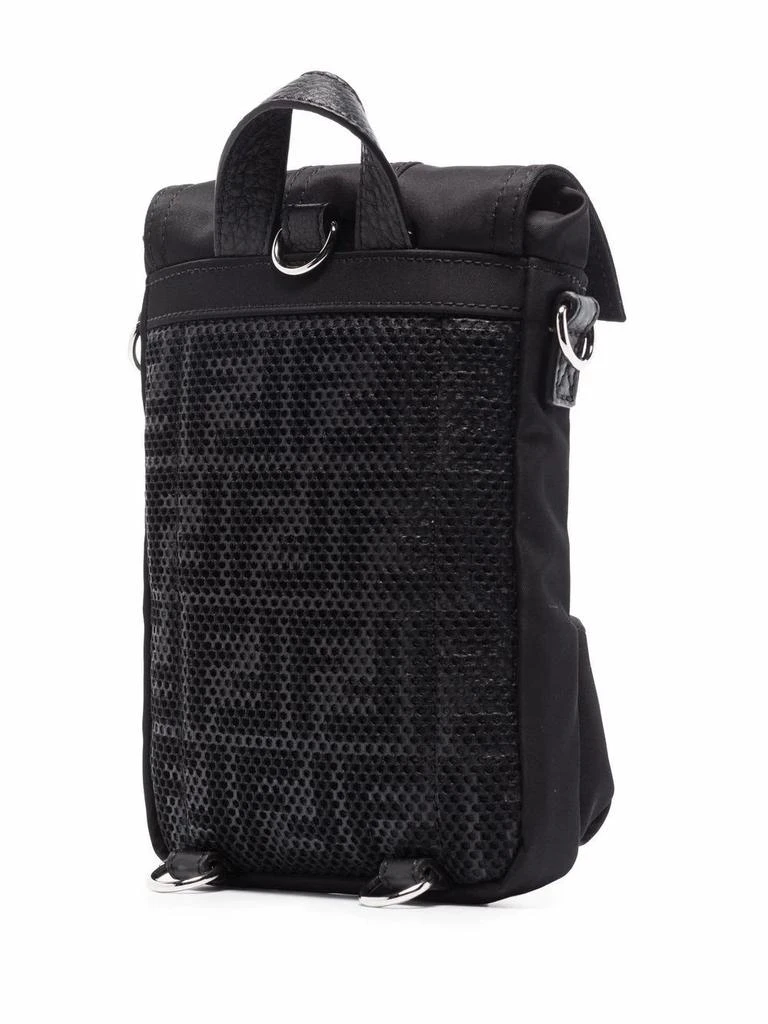 商品Fendi|Fendi men's black polyamide backpack,价格¥6669,第3张图片详细描述