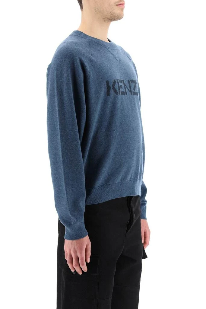 商品Kenzo|LOGO INTARSIA SWEATER,价格¥1053,第3张图片详细描述