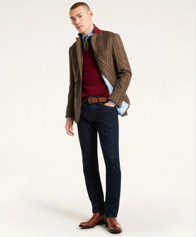 商品Brooks Brothers|Regent Regular-Fit Twill Plaid Sport Coat,价格¥2079,第2张图片详细描述