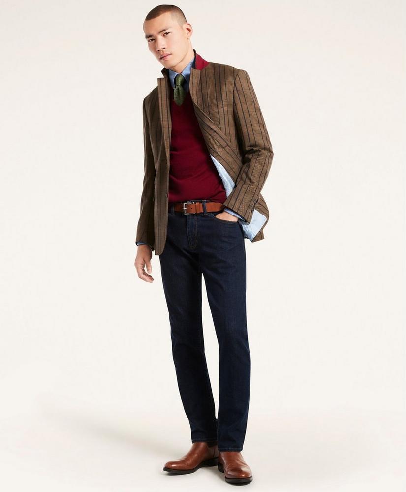 商品Brooks Brothers|Regent Regular-Fit Twill Plaid Sport Coat,价格¥1864,第4张图片详细描述