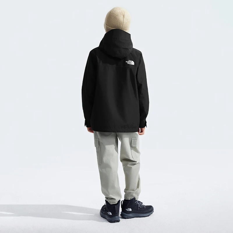 商品[国内直发] The North Face|北面冲锋衣 防风防水保暖 宇宙黑 青少年,价格¥1751,第3张图片详细描述